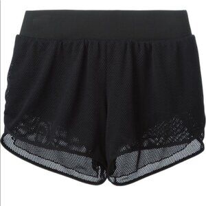Michi Mesh Running Shorts with full liner - medium - black